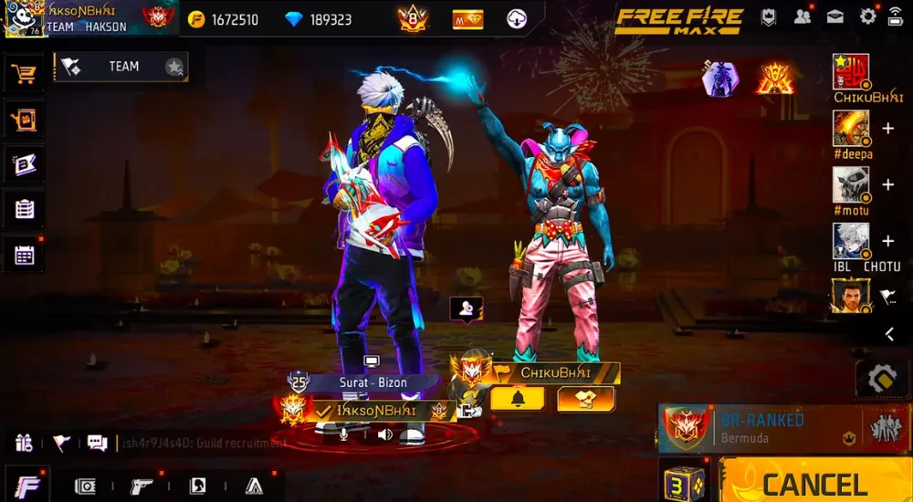 FF Kipas game lobby